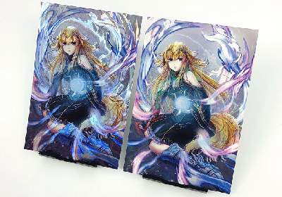 トレカのホログラム印刷・加工ならホログラム・ワークス